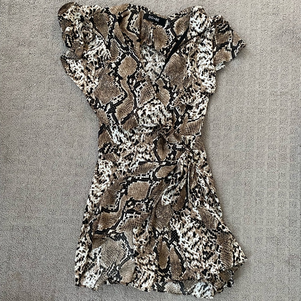 Snake skin Romper